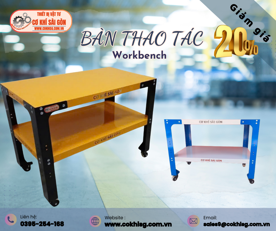 Khuyến mãi giảm giác cực sốc đối với "Bàn Thao Tác" nhân dịp cuối năm